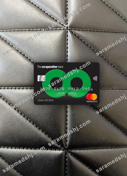 United Kingdom The co-operative bank mastercard photolook front